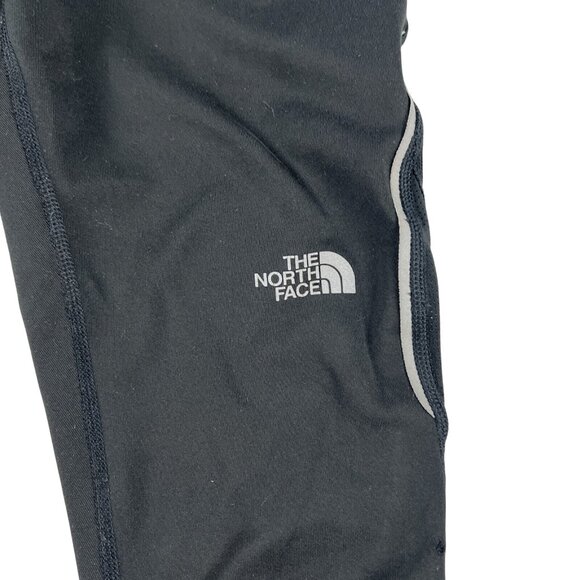 The North Face Womens Black Cropped Active Pants With Drawstring Waist S - Picture 2 of 7